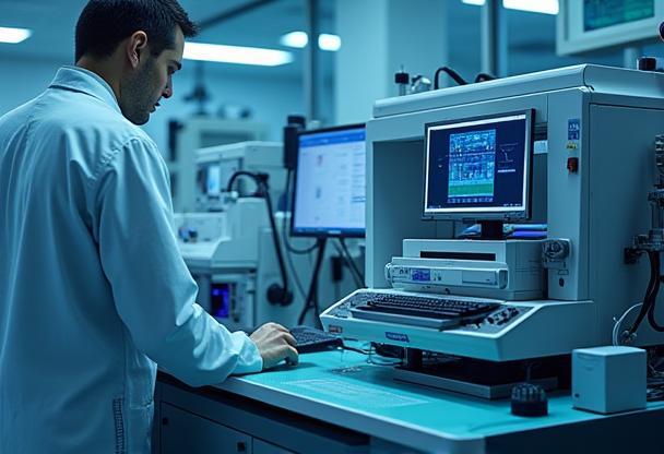 Laboratory equipment used for quality testing